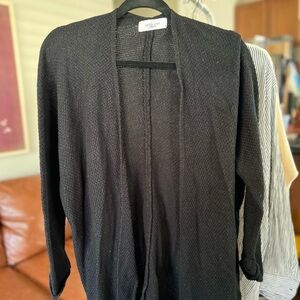 Carly Jean Los Angeles Black Cardigan